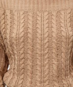 Minus RAQUEL Pullover Light Leather Brown Melange Femme 11 Minus RAQUEL Pullover Light Leather Brown Melange Femme -SOLDES D'ÉTÉ - Minus Fashion ba90542948874083b098ac05202055f1