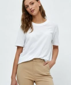Minus Femme CATHY T Shirt Basique White