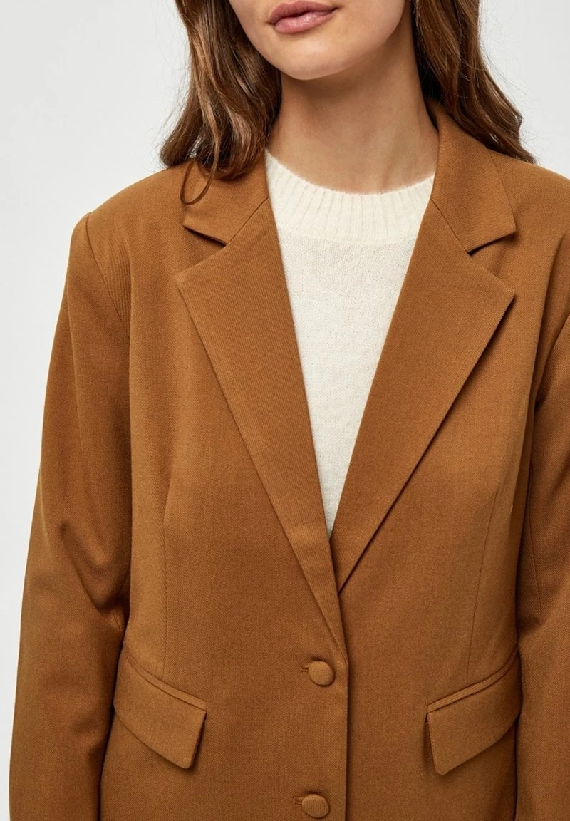 Minus Femme AMBER BLAZER Blazer Rustic Brown 6 Minus Femme AMBER BLAZER Blazer Rustic Brown – Image 4