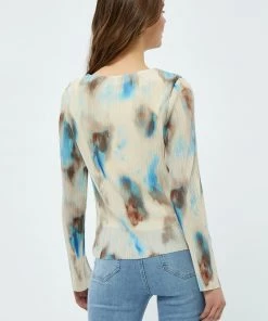 Minus Femme BIANCA Blouse Cloudy Sky Print -SOLDES D'ÉTÉ - Minus Fashion bbc022507d4d4351a7d03a01a5e0e1b4