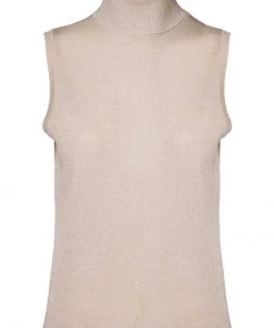 Minus Femme RAKA Débardeur Medal Gold Melange/lurex -SOLDES D'ÉTÉ - Minus Fashion bdafd8b2ac74407b8a12c8843acdbbfd