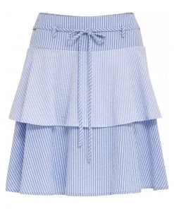 Minus Femme FIA Minijupe Blue Stripe -SOLDES D'ÉTÉ - Minus Fashion be6acda9047747afa2dca0f86c927c38