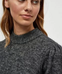 Minus MILLE Pullover Dark Grey Melange Femme 9 Minus MILLE Pullover Dark Grey Melange Femme -SOLDES D'ÉTÉ - Minus Fashion c05dca5f91954e0b9a9d319e7337a817