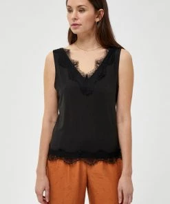 Minus ASA Débardeur Black Femme