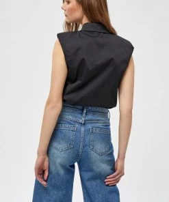 Minus Femme Chemisier Black -SOLDES D'ÉTÉ - Minus Fashion c1fb37aa73fb44bba9a6348e1248e3a7