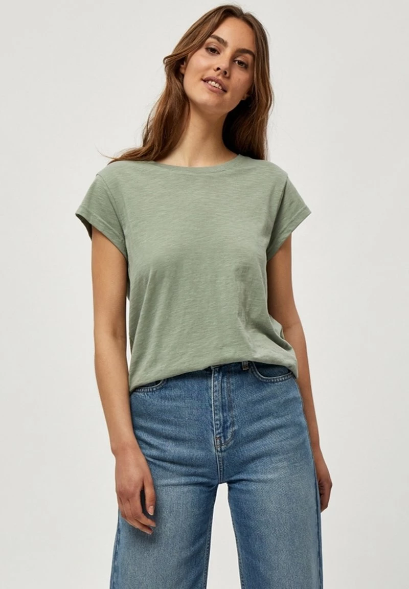 Minus Femme LETI T Shirt Basique Green Bay 3 Minus Femme LETI T Shirt Basique Green Bay