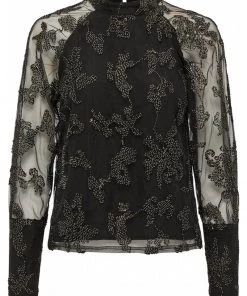 Minus KANYA Blouse Black Femme -SOLDES D'ÉTÉ - Minus Fashion c32d601d07504738bb6cc941e7869f77