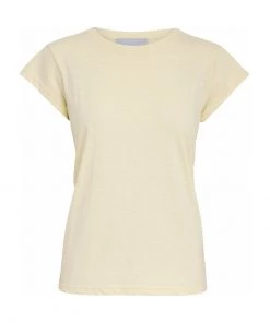 Minus Femme LETI T Shirt Basique Lemon Sorbet -SOLDES D'ÉTÉ - Minus Fashion c397434b56b04f3da695c612adddc08c