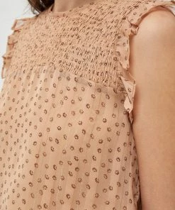 Minus SOUL Blouse Tropical Peach Stripe Femme -SOLDES D'ÉTÉ - Minus Fashion c3c302b6fed34de4824bf7d3d25cd4a7