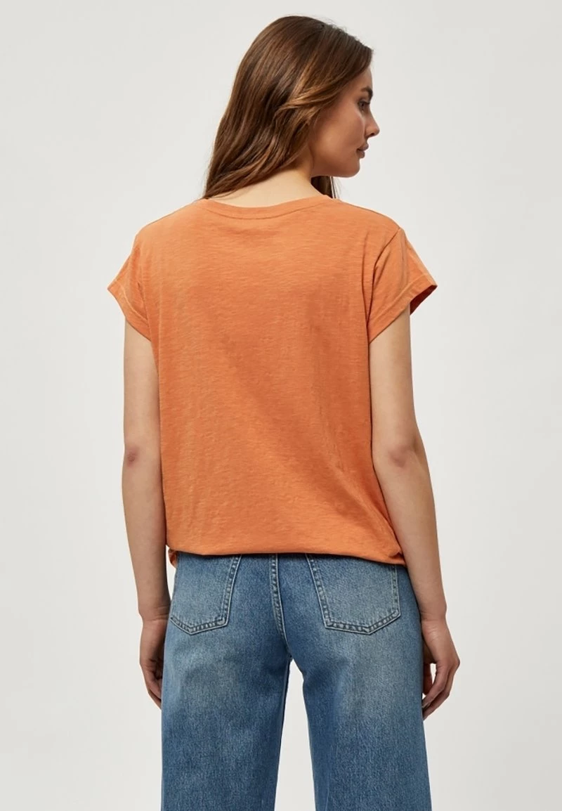 Minus LETI T Shirt Basique Sunbaked Femme 5 Minus LETI T Shirt Basique Sunbaked Femme – Image 3