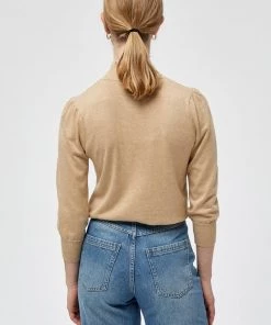 Minus Femme Pullover Warm Sand Melange -SOLDES D'ÉTÉ - Minus Fashion c6ea019d071e4c05b52346848cc41b38