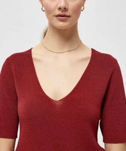 Minus BEX T Shirt Basique Berry Red Femme 10 Minus BEX T Shirt Basique Berry Red Femme -SOLDES D'ÉTÉ - Minus Fashion c73d5f65f5014aa09fa0d3f93f4a872d