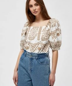 Minus Blouse White Femme