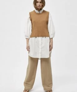 Minus MILTA Robe Chemise Cloud Dancer Femme -SOLDES D'ÉTÉ - Minus Fashion c7f6f0a4abc3465f9167dd45baee8ce4