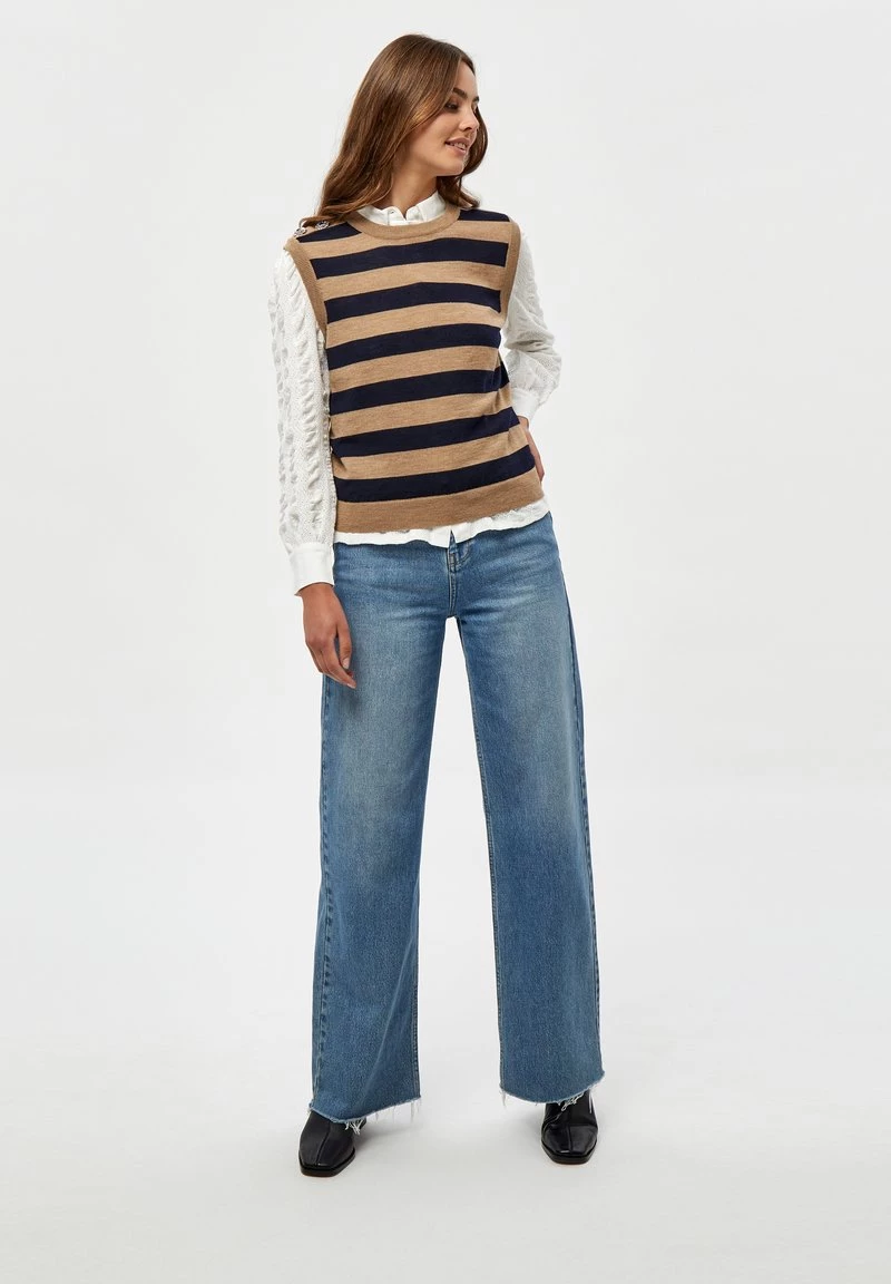 Minus ALANA Pullover Black Iris Striped Femme 4 Minus ALANA Pullover Black Iris Striped Femme – Image 2