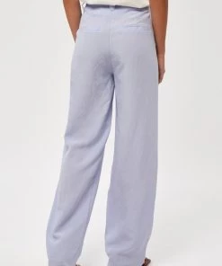 Minus Femme SAVI Pantalon Classique Ibiza Blue -SOLDES D'ÉTÉ - Minus Fashion c8a0ab99ba7548fa8be574e361c306ab