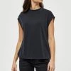 Minus MENA T Shirt Basique Black Femme -SOLDES D'ÉTÉ - Minus Fashion cac28425177c496fb3336ca8c7d152dc