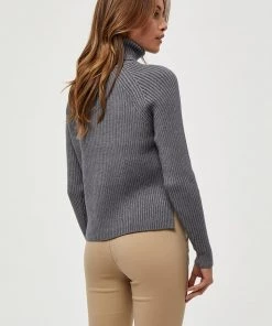 Minus Pullover Light Grey Melange Femme 8 Minus Pullover Light Grey Melange Femme -SOLDES D'ÉTÉ - Minus Fashion caf3a7511fe0473088ee9e40d348e3e9