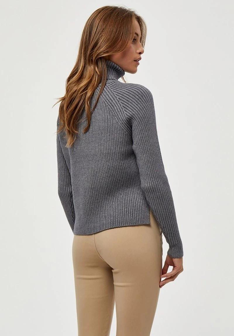 Minus Pullover Light Grey Melange Femme 5 Minus Pullover Light Grey Melange Femme – Image 3