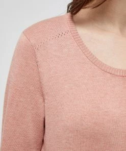 Minus Femme NEW LAURA Gilet Light Powder Rose Melange -SOLDES D'ÉTÉ - Minus Fashion cb1a641a0cb142828ba1f512bcf2582a