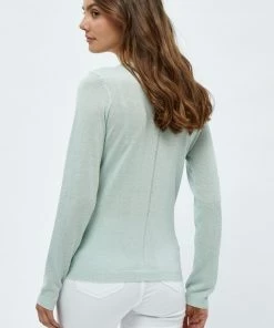 Minus Femme NEW LAURA Gilet Frosted Mint Lurex 9 Minus Femme NEW LAURA Gilet Frosted Mint Lurex -SOLDES D'ÉTÉ - Minus Fashion cbae3e5b9ab94c2082a6695f57693cf4