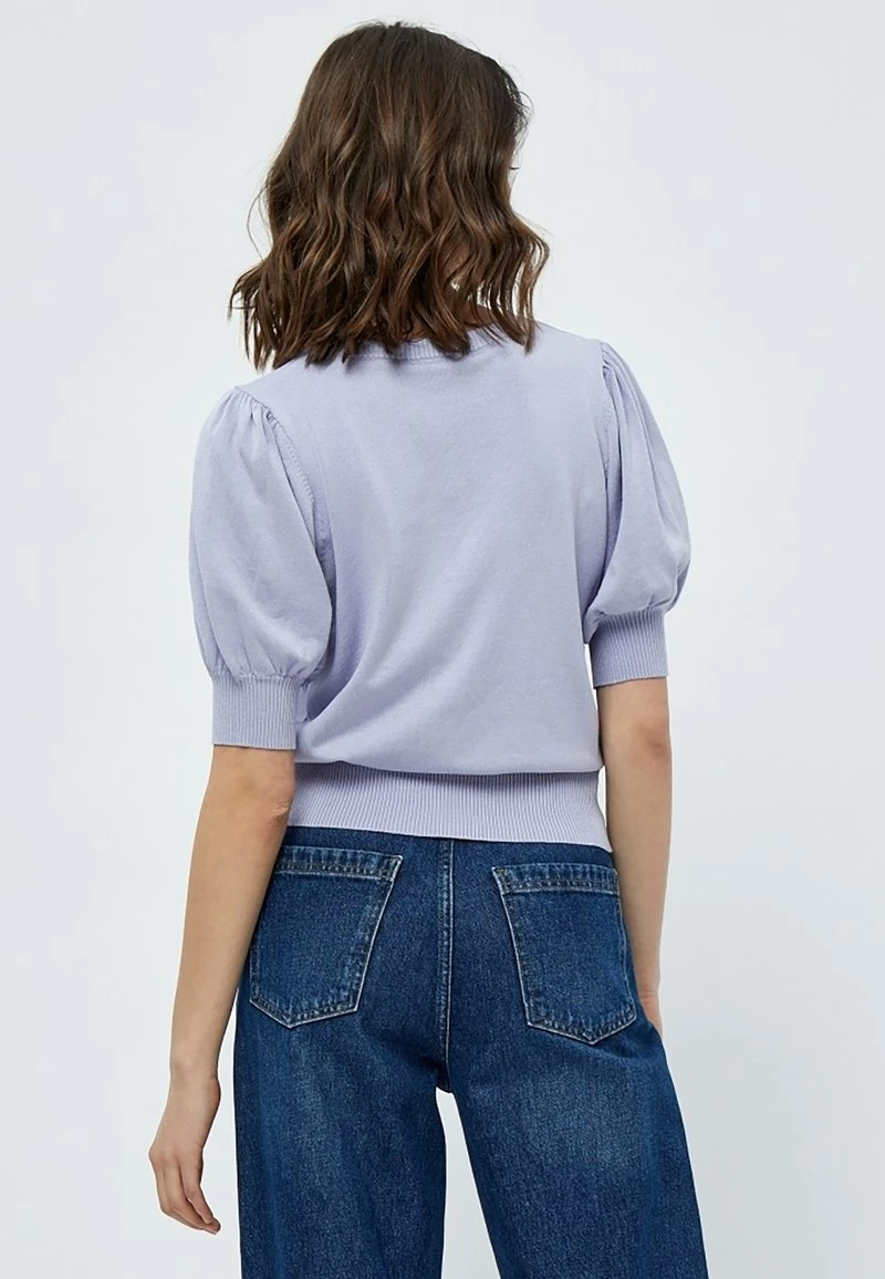 Minus Femme LIVA T Shirt Basique Cosmic Lavender 5 Minus Femme LIVA T Shirt Basique Cosmic Lavender – Image 3