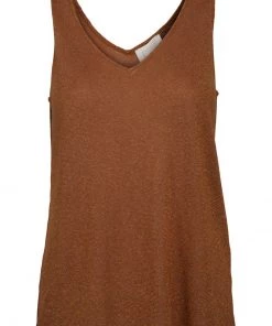 Minus CARLI Débardeur Burned Hazel Lurex Femme 11 Minus CARLI Débardeur Burned Hazel Lurex Femme -SOLDES D'ÉTÉ - Minus Fashion ccb5e79ede904c9c93bd4f298795035b