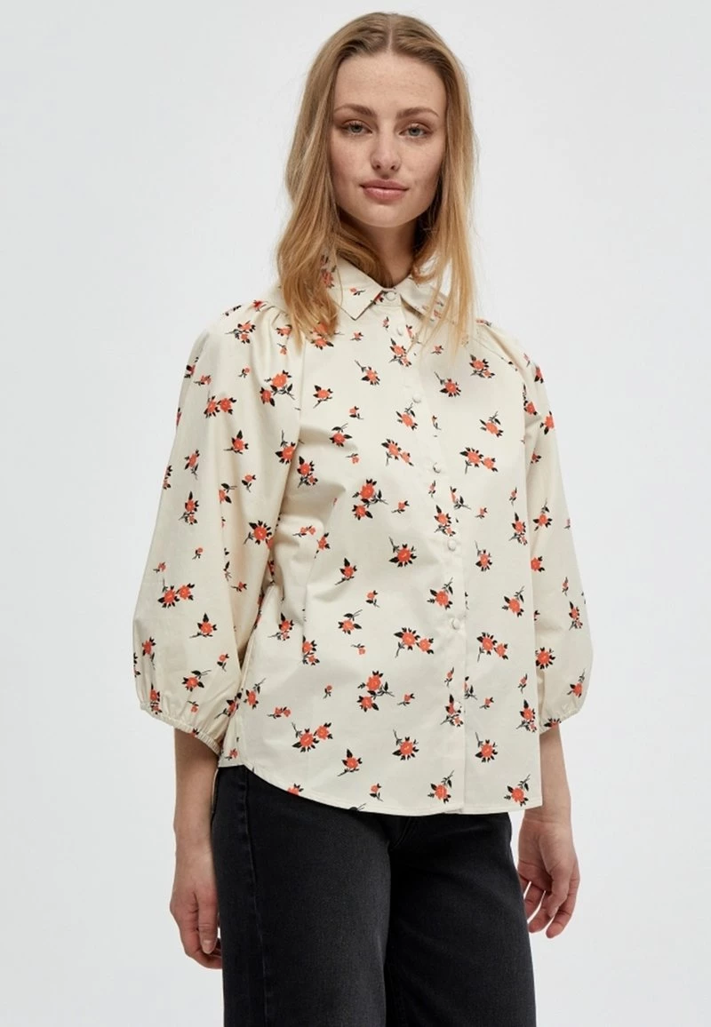 Minus Femme JENA Chemisier Broken White Flower Print 3 Minus Femme JENA Chemisier Broken White Flower Print