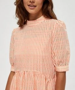 Minus Femme FRIJA Robe De Jour Apricot Tan -SOLDES D'ÉTÉ - Minus Fashion ce2f4651e9cc4465b76c55640ae311f7