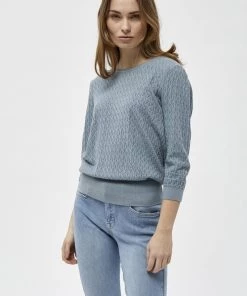Minus Femme Pullover Misty Blue