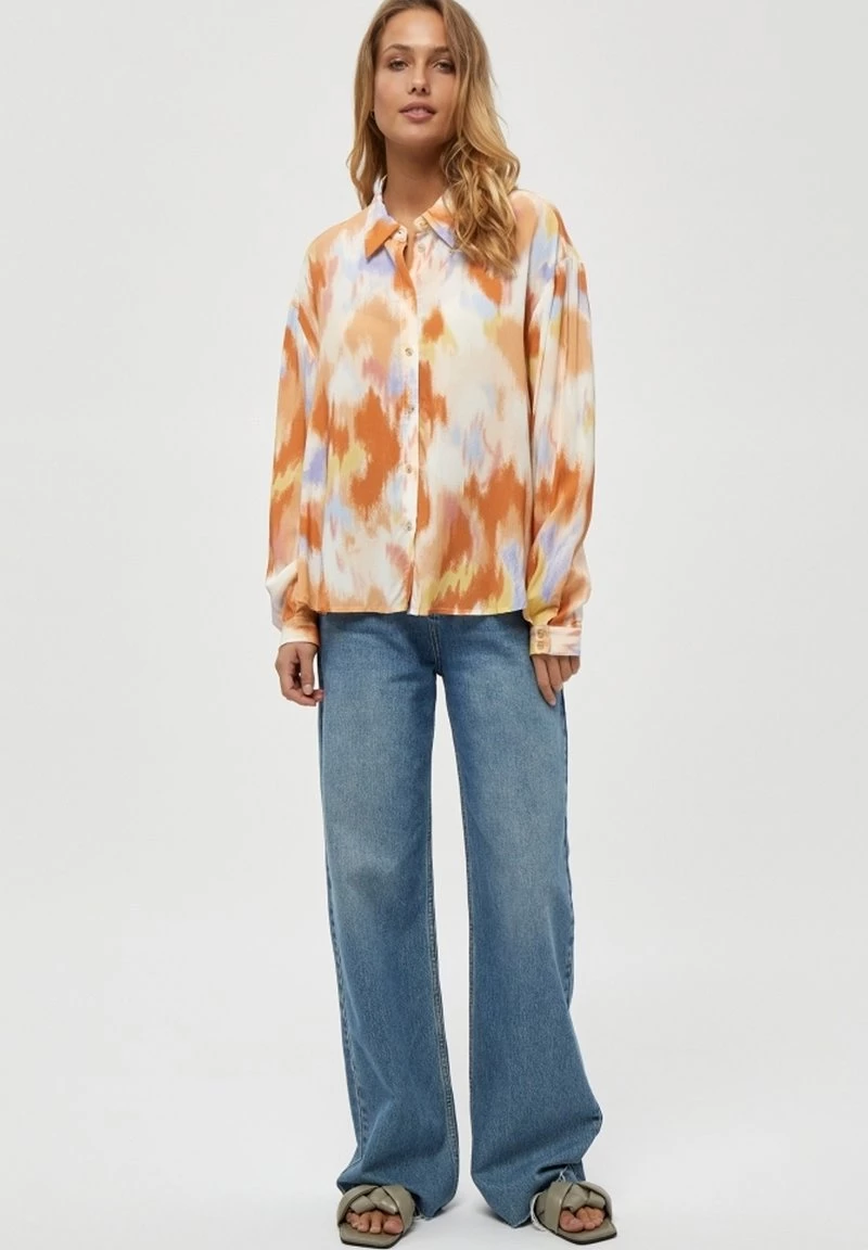 Minus Femme Chemisier Pink Flamingo Tie Dye 4 Minus Femme Chemisier Pink Flamingo Tie Dye – Image 2