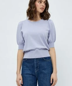 Minus Femme LIVA T Shirt Basique Cosmic Lavender