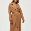 Minus Femme Manteau Classique Camel -SOLDES D'ÉTÉ - Minus Fashion cf93c0c590934cdcaa7d9555704bf509