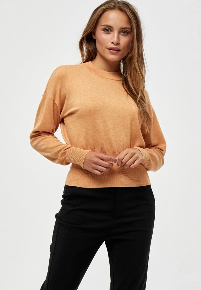 Minus AMELINA Pullover Apricot Tan Melange Femme 3 Minus AMELINA Pullover Apricot Tan Melange Femme