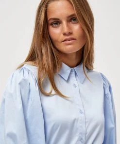 Minus ASIA Robe Chemise Light Blue Femme 10 Minus ASIA Robe Chemise Light Blue Femme -SOLDES D'ÉTÉ - Minus Fashion d01c9e6a73a74e1ea1f863cc5664ef99