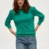 Minus Femme MERSIN Pullover Ivy Green -SOLDES D'ÉTÉ - Minus Fashion d0fec557c6934cac8142e3e13119852d