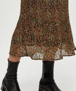 Minus GIA LONG Jupe Trapèze Brown Femme -SOLDES D'ÉTÉ - Minus Fashion d39a217f9f8d41918b964a5c9b9a21ea