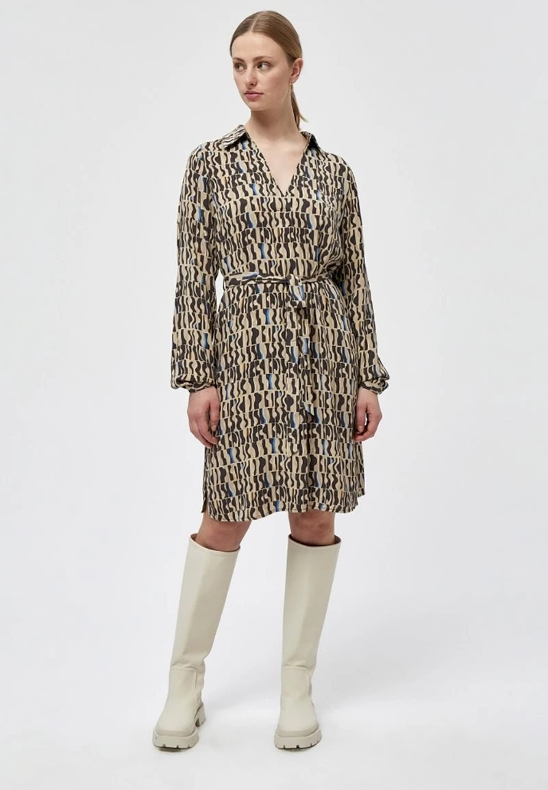 Minus LUMIA Robe De Jour Frame Print Femme 4 Minus LUMIA Robe De Jour Frame Print Femme – Image 2