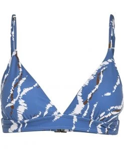Minus Femme SABIRA Haut De Bikini Denim Blue Graphic Print -SOLDES D'ÉTÉ - Minus Fashion d6dc8245c5c34fadaec3f84741cf1309
