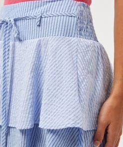 Minus Femme FIA Minijupe Blue Stripe -SOLDES D'ÉTÉ - Minus Fashion d7603b52323542bfb8dfc75651051a80