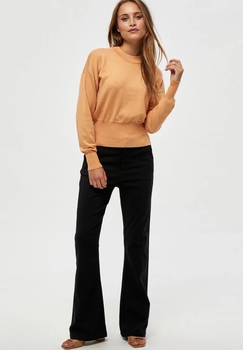 Minus AMELINA Pullover Apricot Tan Melange Femme 4 Minus AMELINA Pullover Apricot Tan Melange Femme – Image 2