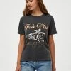 Minus KAYLEE TEE T Shirt Imprimé Black Femme -SOLDES D'ÉTÉ - Minus Fashion d91d45b07b834377ad59324d560e46b7