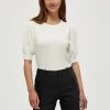 Minus LIVA T Shirt Basique Broken White Femme 1 Minus LIVA T Shirt Basique Broken White Femme -SOLDES D'ÉTÉ - Minus Fashion d9565c04435444b69a4318267a0e64c8
