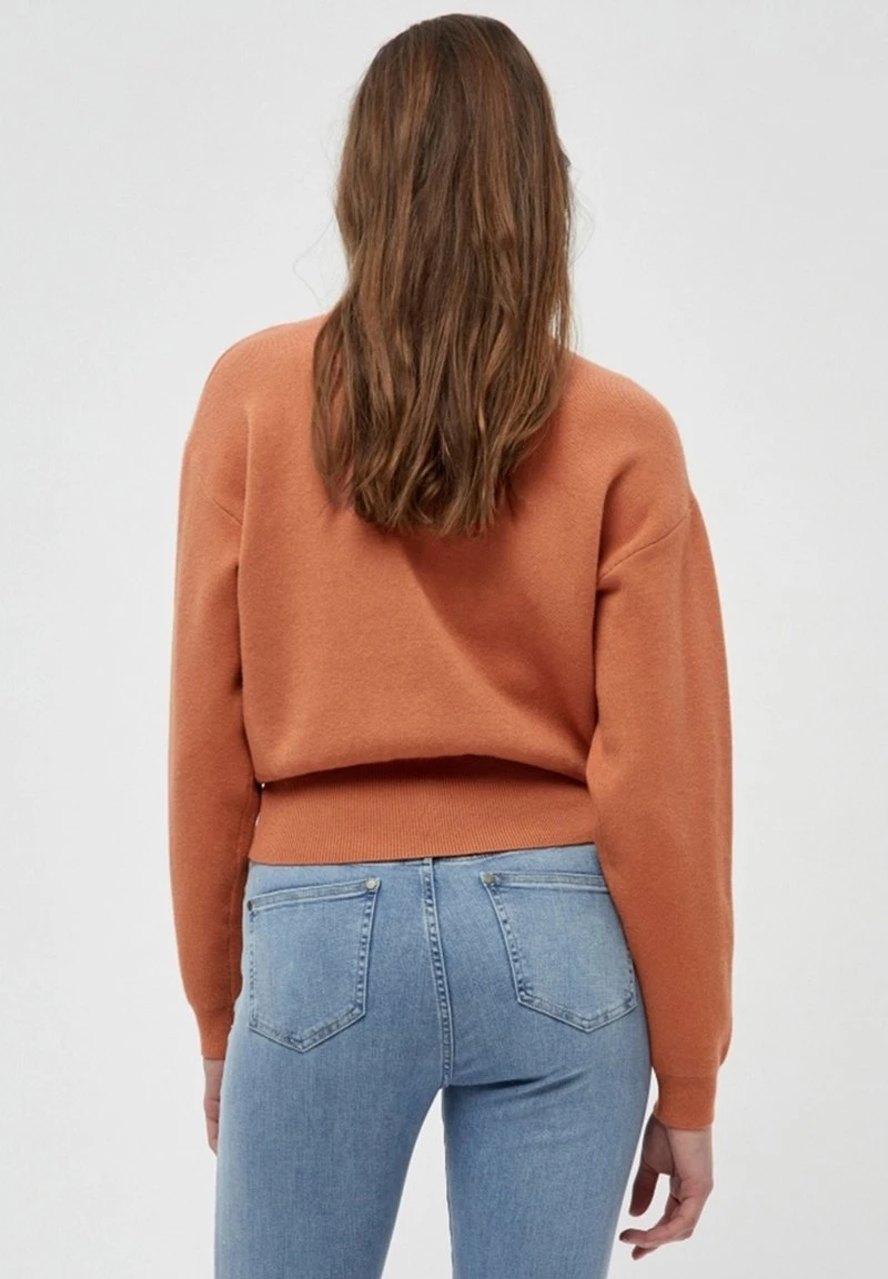 Minus JOSE TURTLENECK Pullover Sunbaked Femme 5 Minus JOSE TURTLENECK Pullover Sunbaked Femme – Image 3