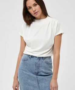 Minus EDONA Blouse Cloud Dancer Femme