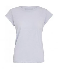 Minus LETI T Shirt Basique Ibiza Blue Femme -SOLDES D'ÉTÉ - Minus Fashion db8c731640fc444dbfbfcae1fdbf9b01