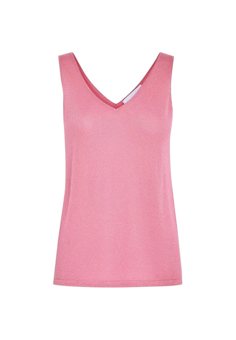 Minus CARLI Débardeur Pink Flamingo Lurex Femme 7 Minus CARLI Débardeur Pink Flamingo Lurex Femme – Image 5