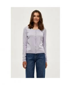 Minus Femme NEW LAURA Gilet Cosmic Lavender