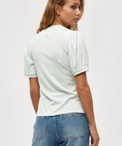 Minus Femme JOHANNA T Shirt Basique Frosted Mint -SOLDES D'ÉTÉ - Minus Fashion dc53fbf109f24287b5c68f4d90860761