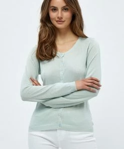 Minus Femme NEW LAURA Gilet Frosted Mint Lurex